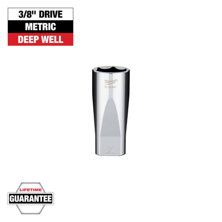 Milwaukee 45-34-8041 3/8" Drive 21mm Deep Socket - feature callout