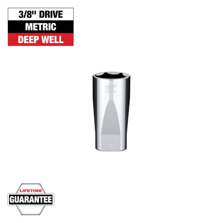 Milwaukee 45-34-8044 3/8" Drive 24mm Deep Socket - feature callout