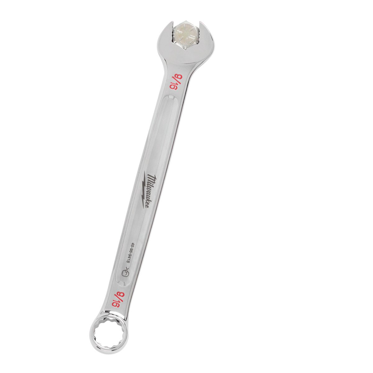 Milwaukee 45-96-9418 9/16" SAE Combination Wrench - product view