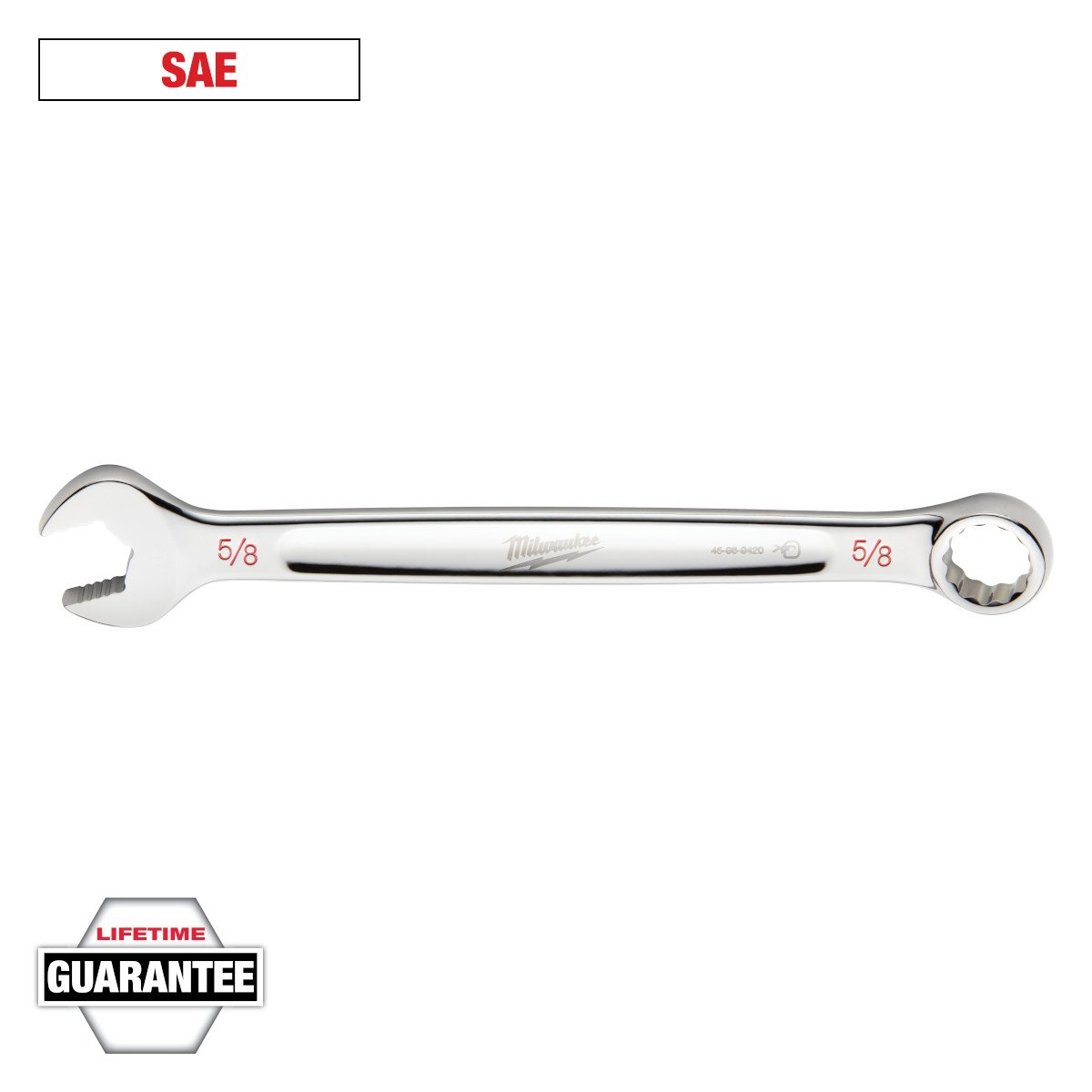 Milwaukee 45-96-9420 5/8" SAE Combination Wrench - feature callout