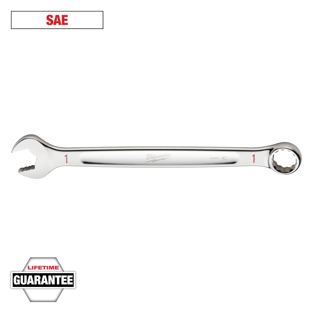 Milwaukee 45-96-9432 1" SAE Combination Wrench - feature callout