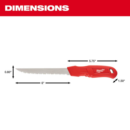 Milwaukee 48-22-1922 Serrated Insulation Knife - feature callout