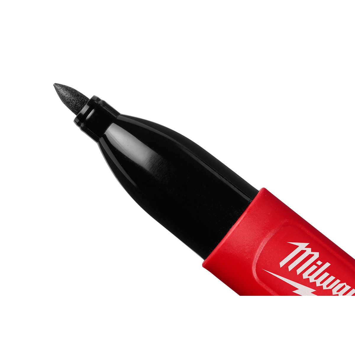 Milwaukee 48-22-3115 INKZALL Double Sided Black Jobsite Marker - Ultra Fine & Fine Point - product view