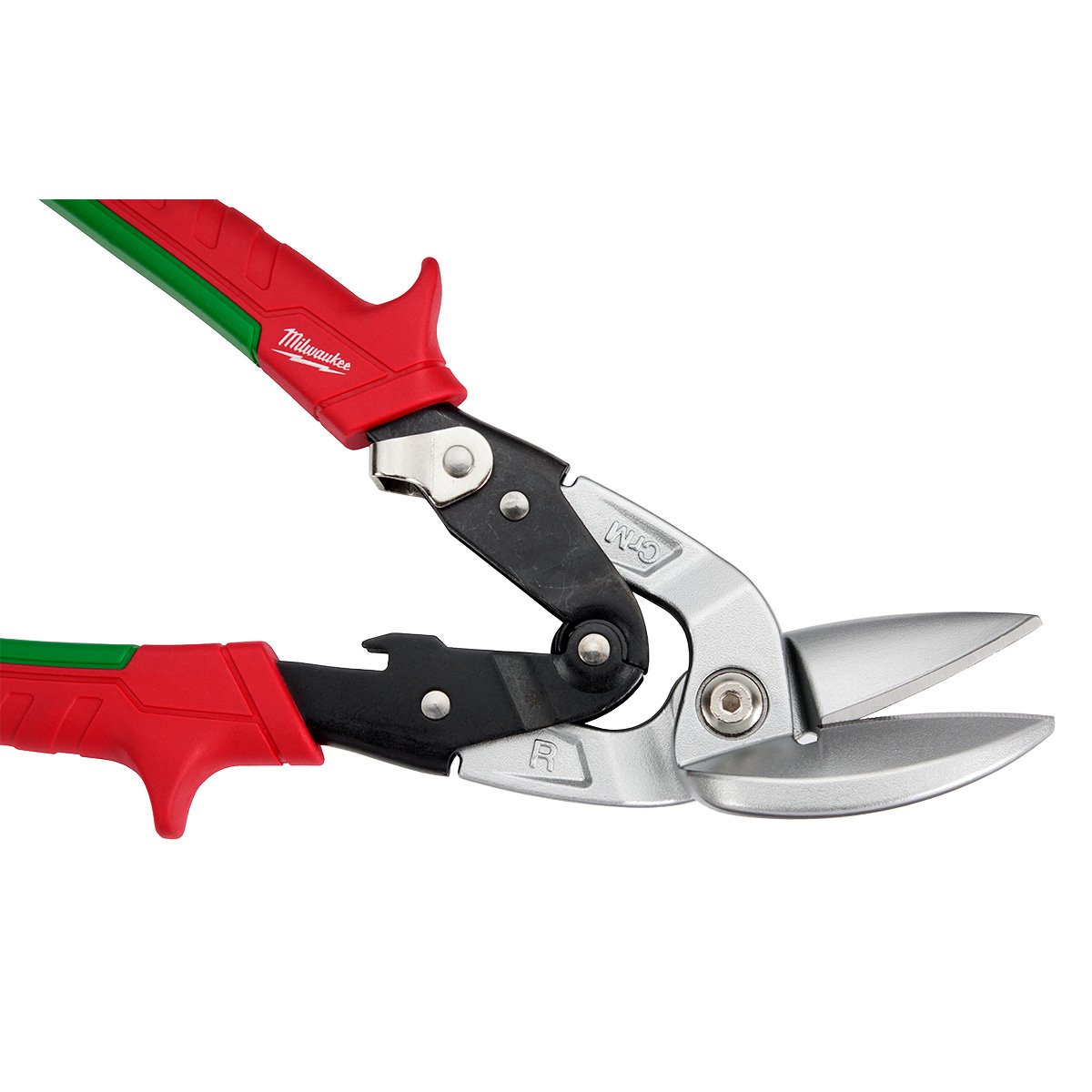 Milwaukee 48-22-4552 Right Cutting Offset Aviation Snips - product view