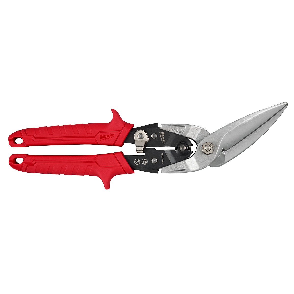 Milwaukee 48-22-4568 Left Offset Long Cut Aviation Snips - product view