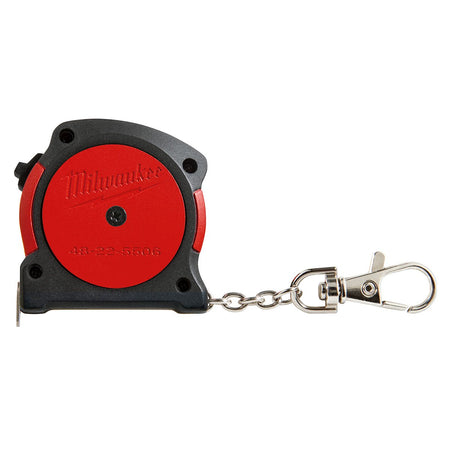 Milwaukee 48-22-5506 6 ft / 2 m Keychain Tape Measure - product view