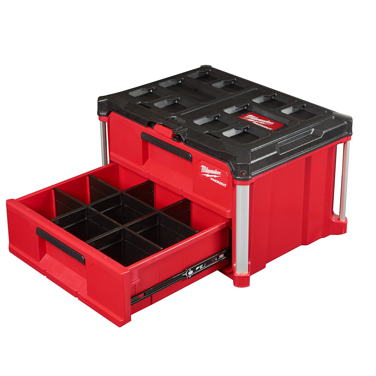 Milwaukee 48-22-8442 PACKOUT™ 2-Drawer Tool Box - product view