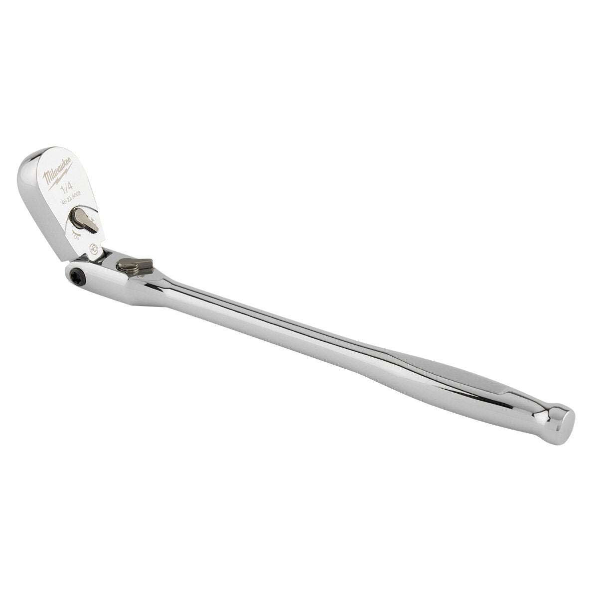 Milwaukee 48-22-9009 1/4" Drive 9" Flex Head Ratchet - product view