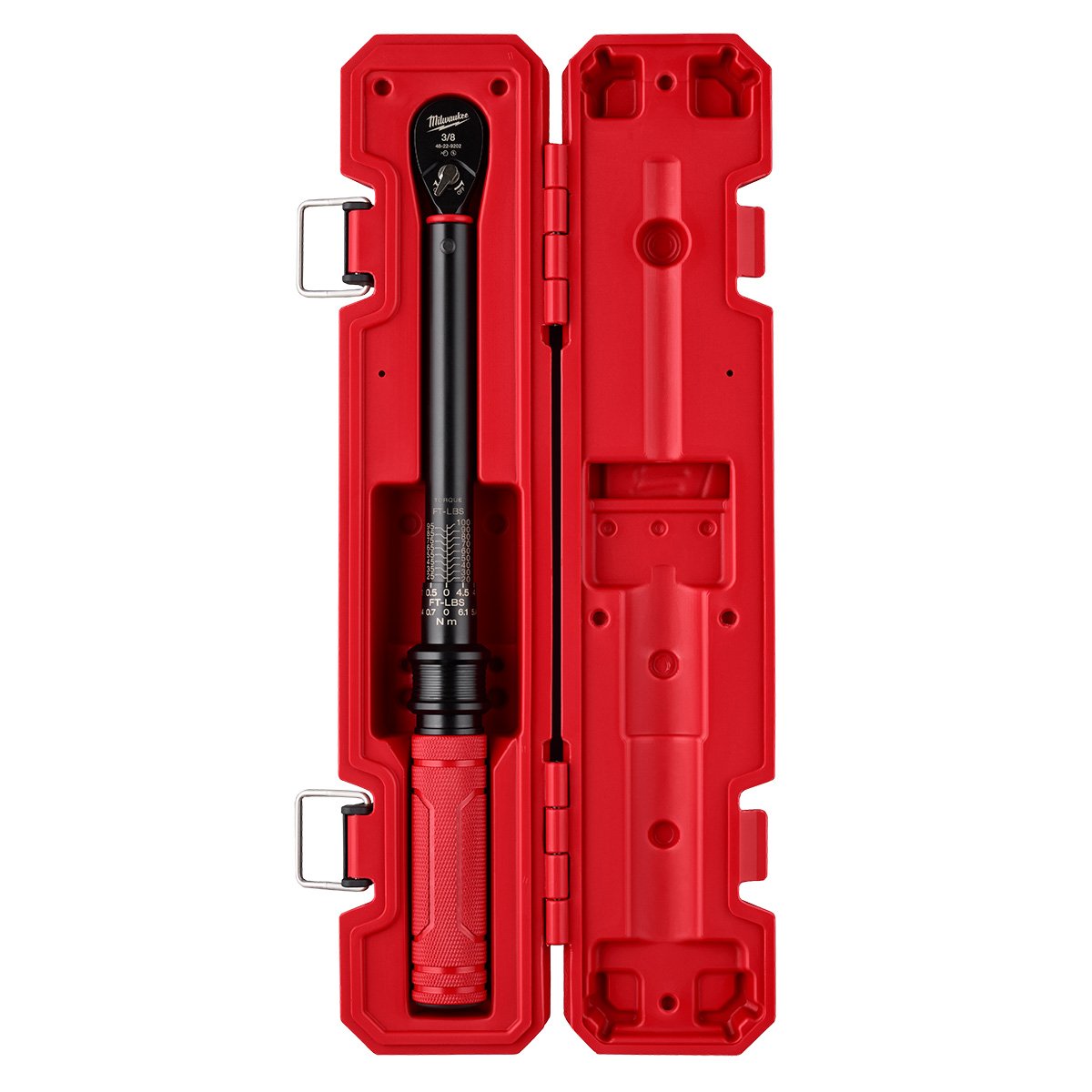 Milwaukee 48-22-9202 3/8" Drive Click Torque Wrench (20-100 ft·lbf) - product view