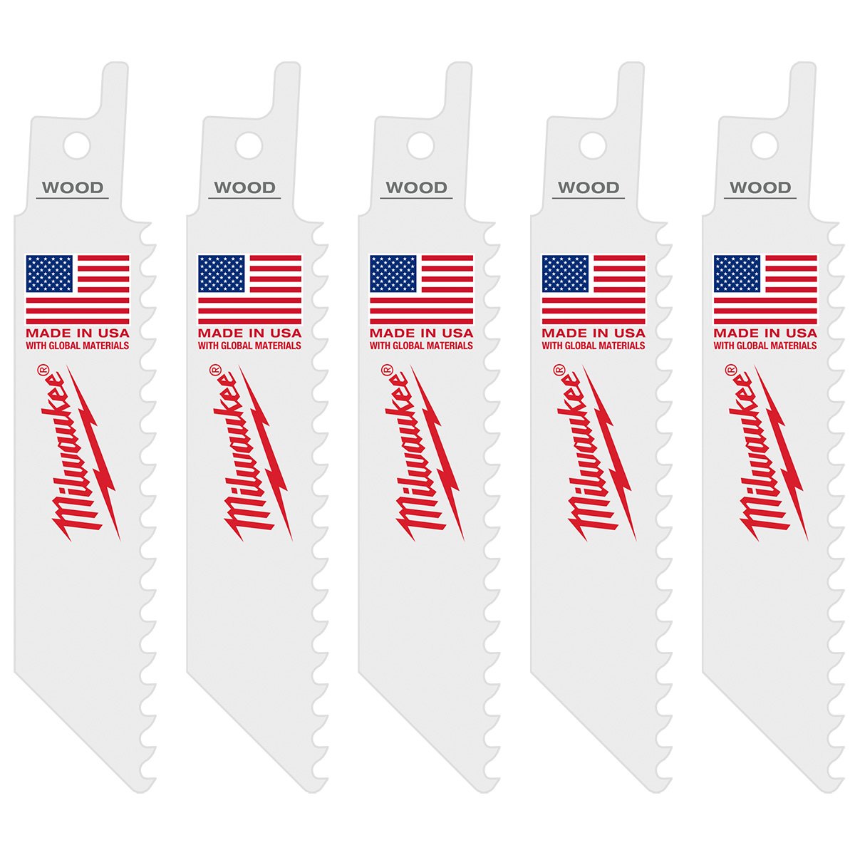 Milwaukee 49-00-5460 M12™ Hackzall™ Blade-Wood - product view