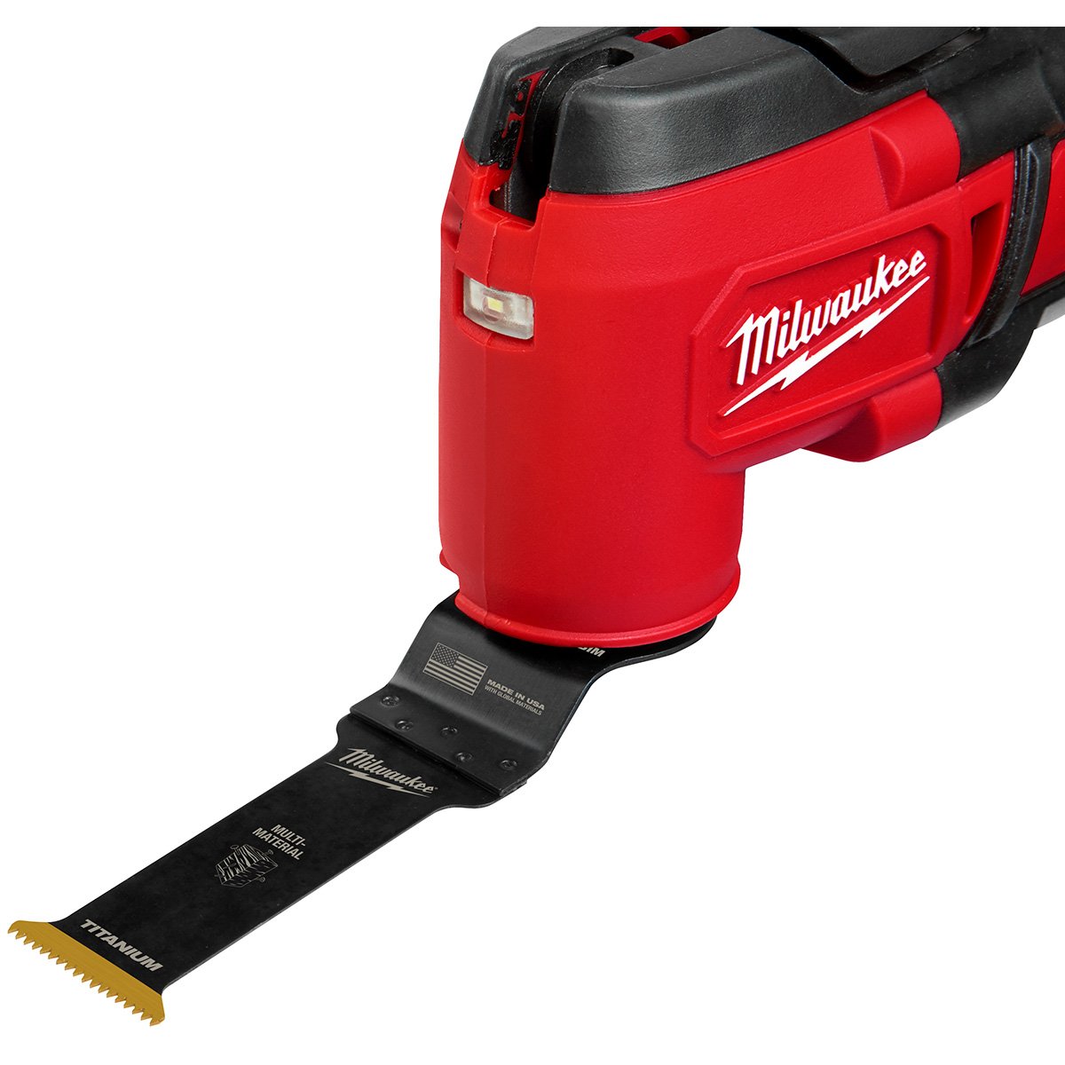 Milwaukee 49-25-1203 OPEN-LOK™ 1-1/4" TITANIUM CHARGED™ Bi-Metal Multi-Material Multi-Tool Blade - product view