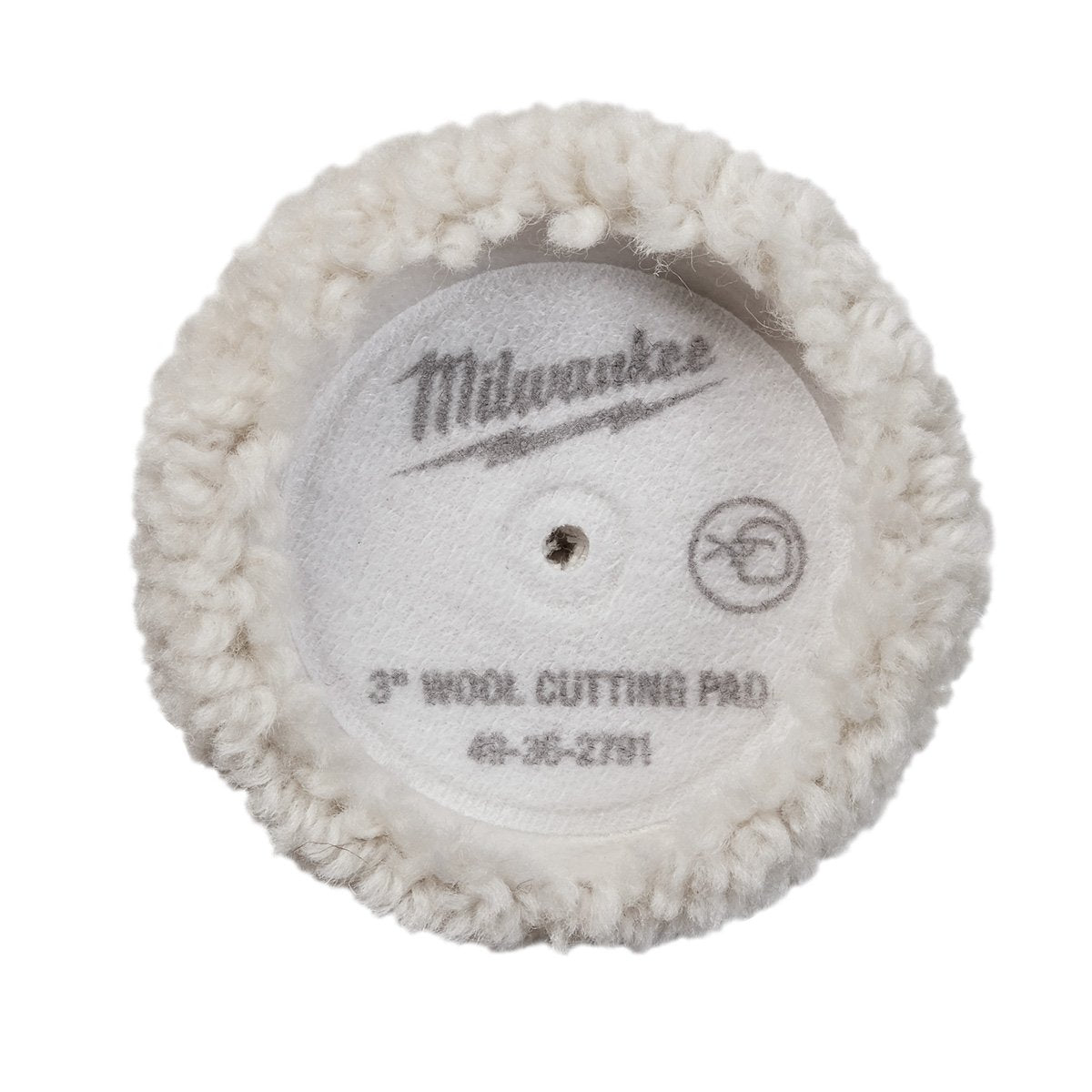 Milwaukee 49-36-2791 3 in. Wool Cutting Pad - product view