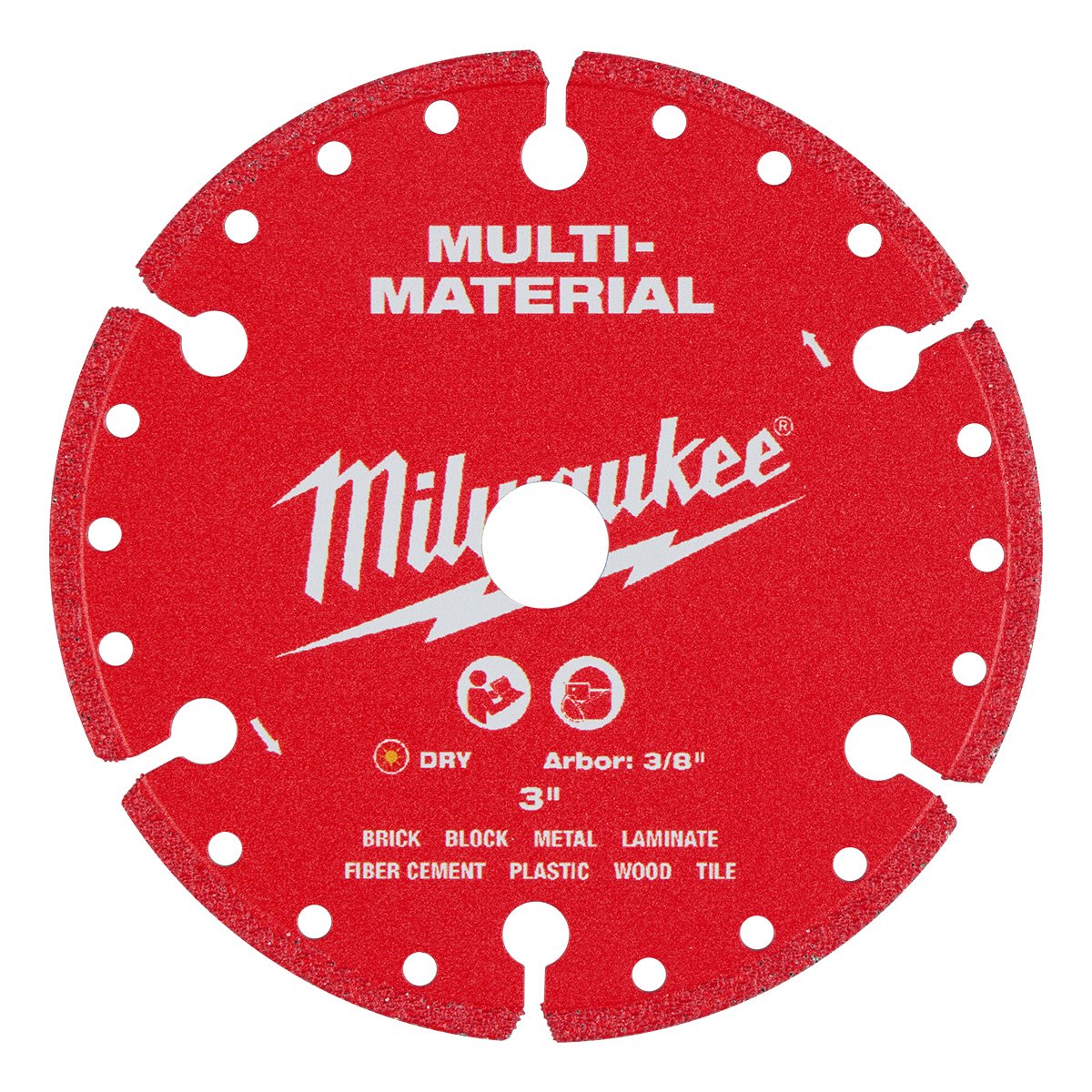 Milwaukee 49-94-3005 3 in. Carbide Abrasive Blade - product view