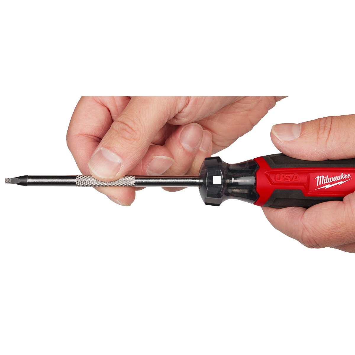 Milwaukee MT218 #2 Square 4" Cushion Grip Screwdriver (USA) - product view