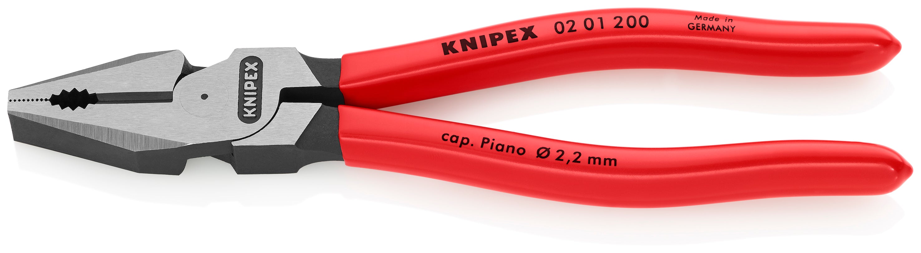 Knipex 0201200SBA - 8" High Leverage Combination Pliers