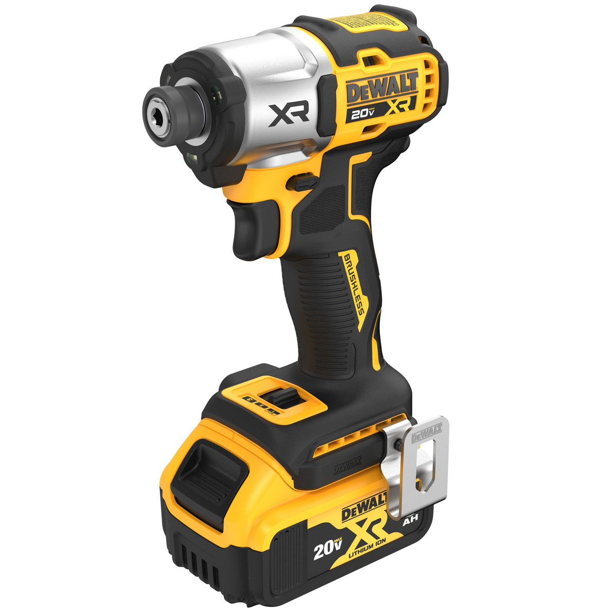 DEWALT DCF845P2 20V MAX XR 1/4" 3-Speed Impact Driver Kit - 2 Battery - product view