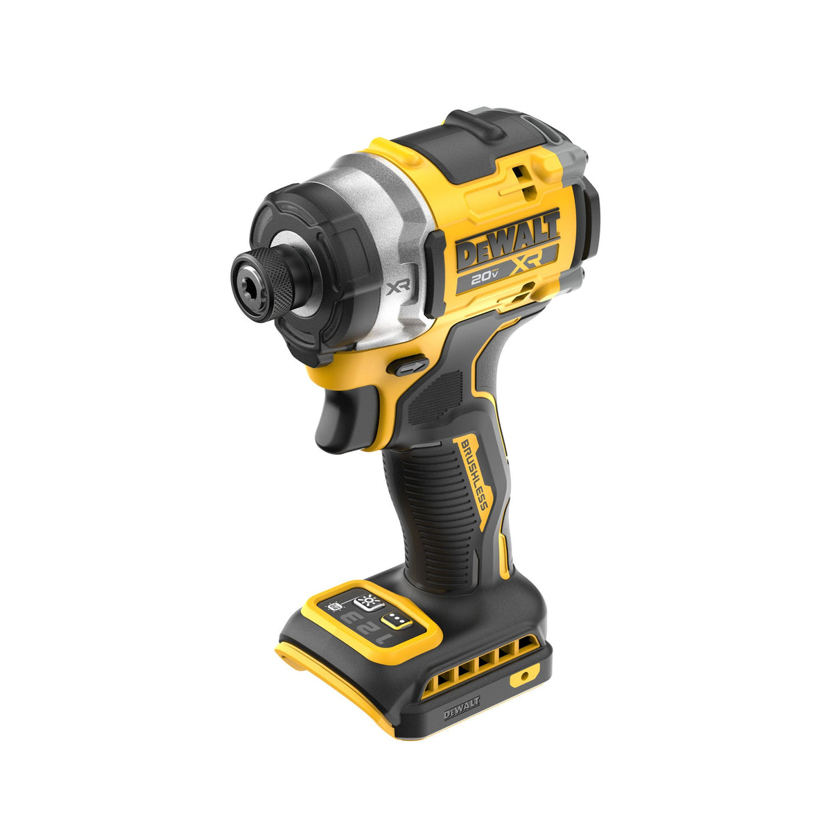 DEWALT DCF860B 20V MAX* XR® BRUSHLESS CORDLESS 3-SPEED HIGH TORQUE 1/4 IN. IMPACT DRIVER (TOOL ONLY) - product view