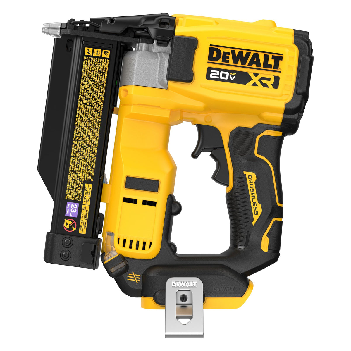 DEWALT DCN623B 20V MAX* XR® 23 Gauge Pin Nailer (Tool Only) - product view