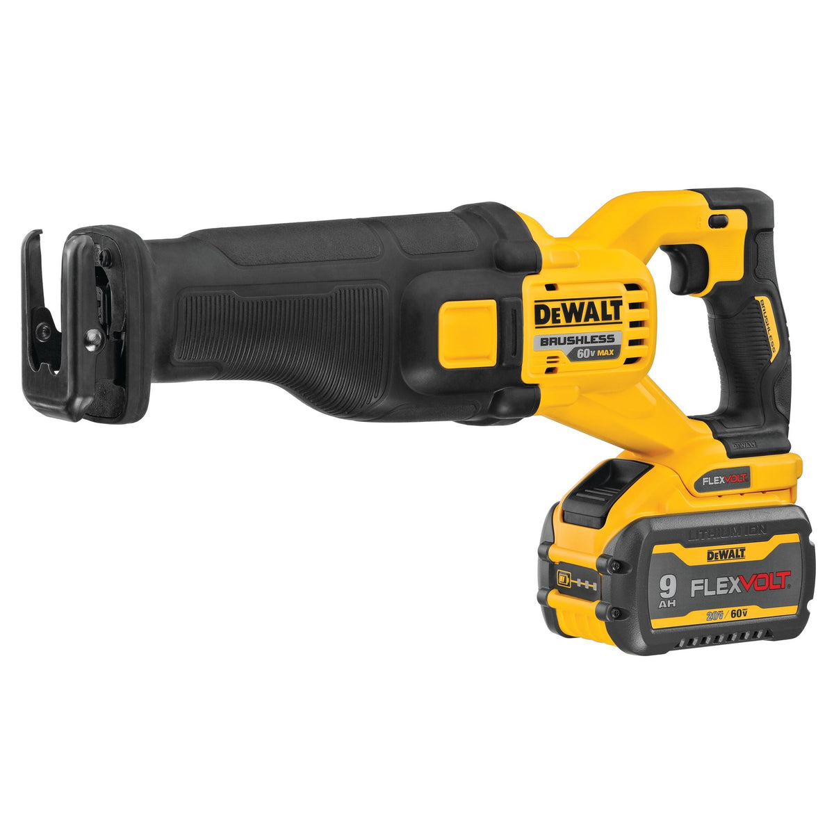 DEWALT DCS389X1 Gen 2 - 60V BRUSHLESS RECIPROCATING SAW KIT (1 DCB609) - product view