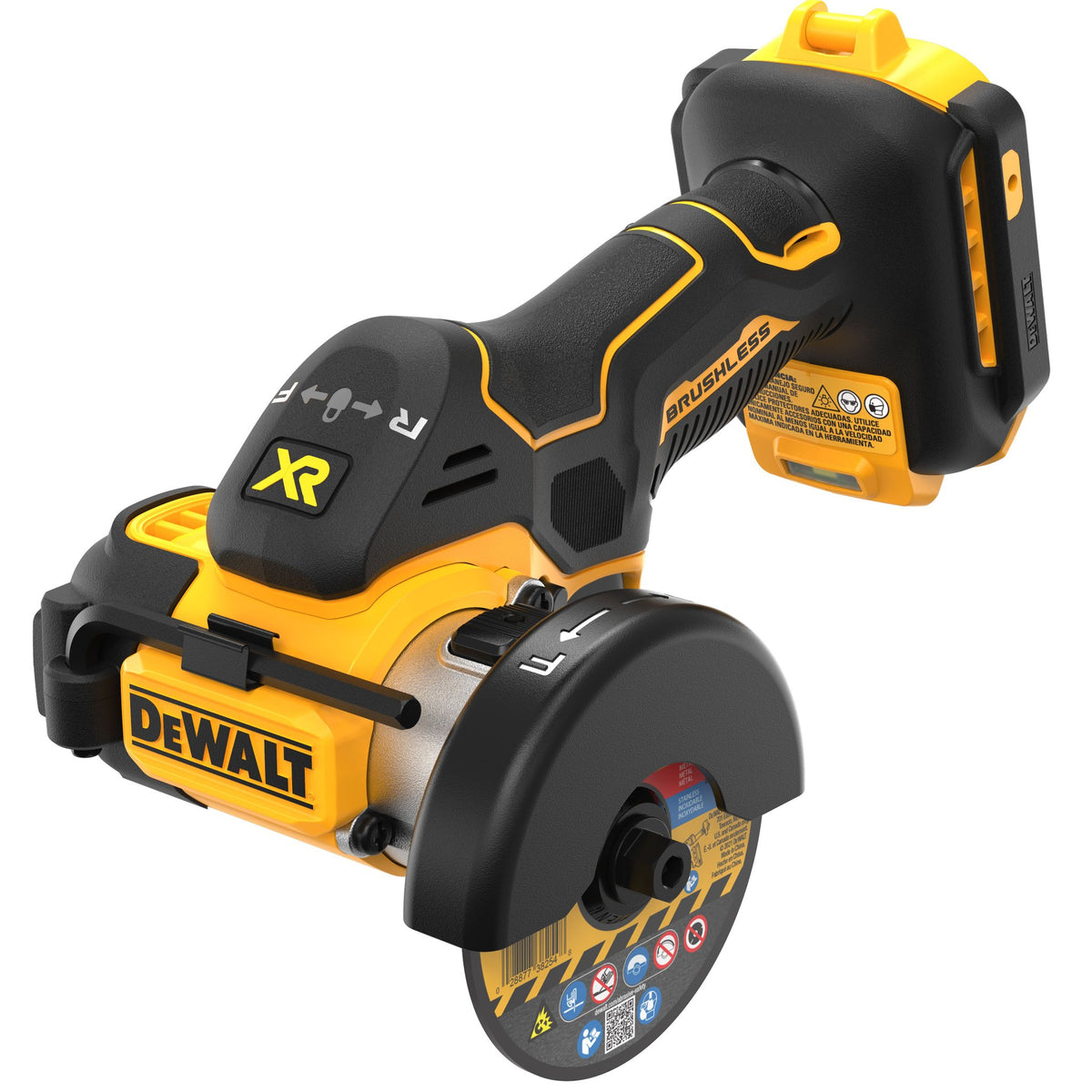 DEWALT DCS438B 20V MAX* XR® Brushless Cordless 3 in. Cut-Off Tool (Tool Only) - product view