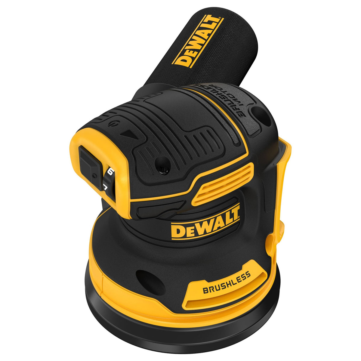 DEWALT DCW210B 20V MAX* XR 5 in Brushless Cordless Variable-Speed Random Orbital Sander (Tool Only) - product view