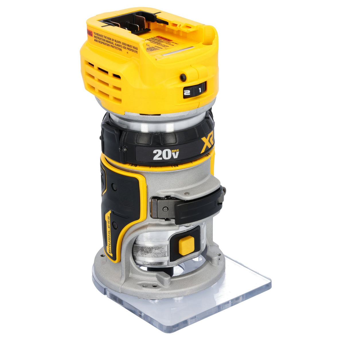 DEWALT DCW600B 20V MAX COMPACT ROUTER - product view
