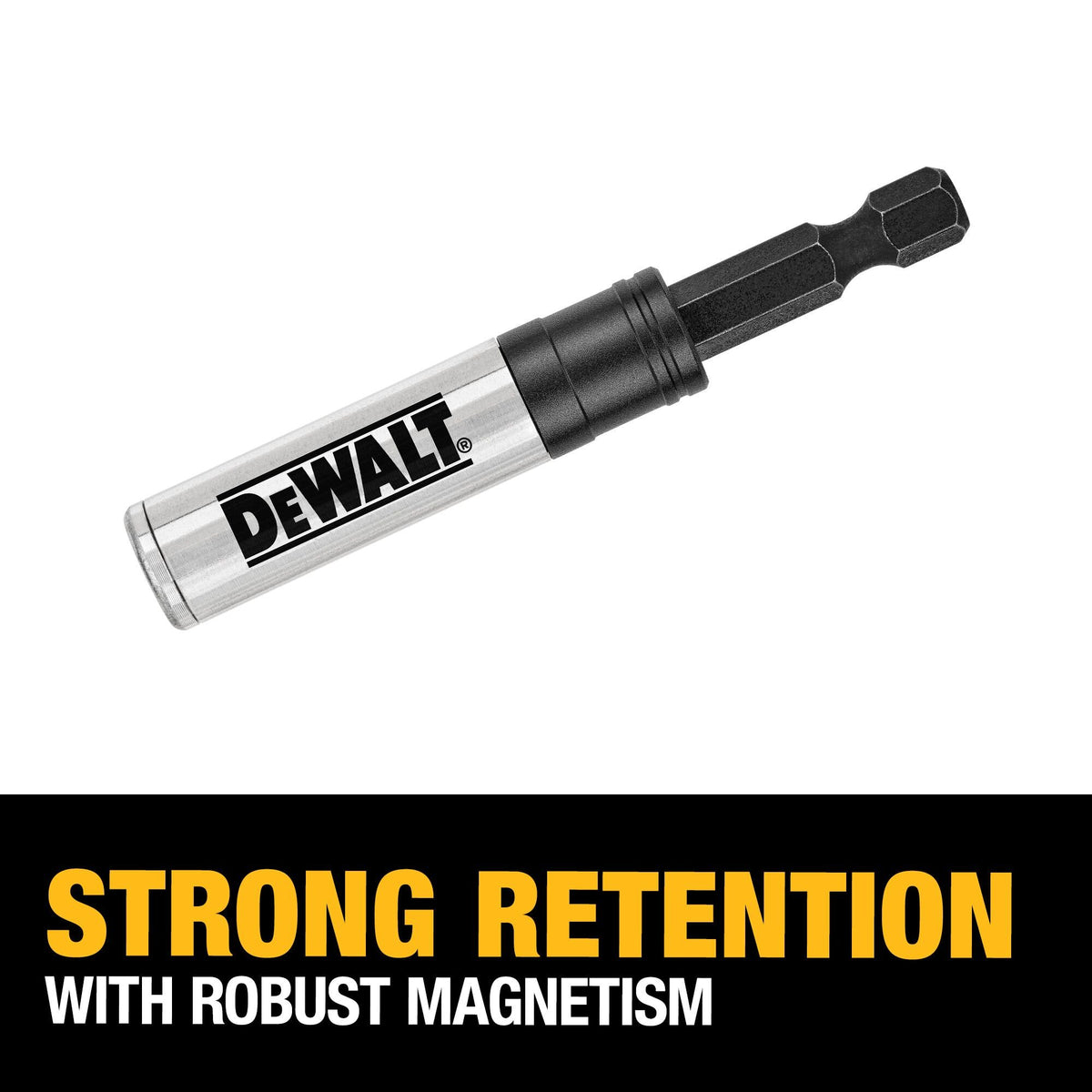 DEWALT DWA3HLDFT Bit Holder, 3-In-1, Impact Ready - feature callout