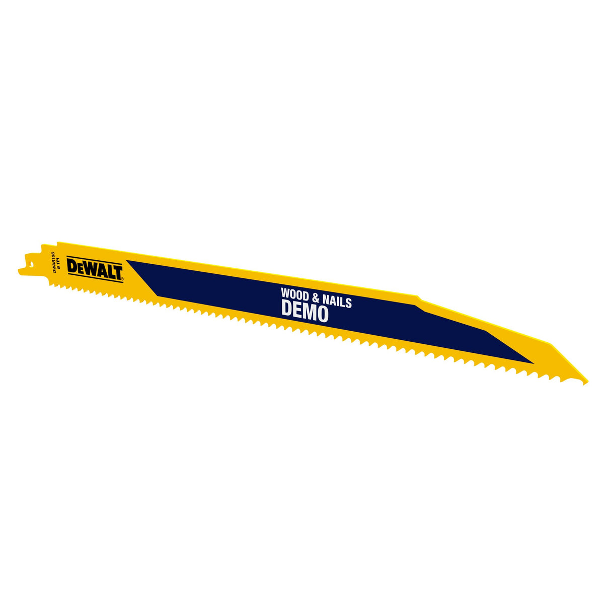DEWALT DWAR106 12In 6Tpi 106 - 5Pk - product view