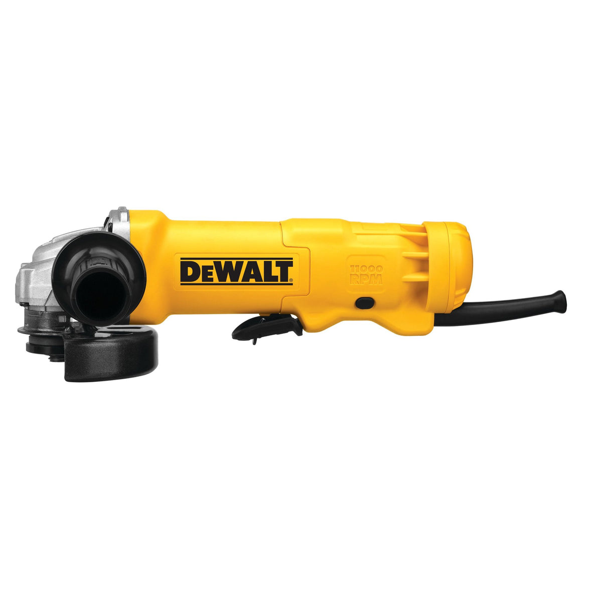 DEWALT DWE402 Angle Grinder Tool, Paddle Switch, 4-1/2-Inch, 11-Amp - product view