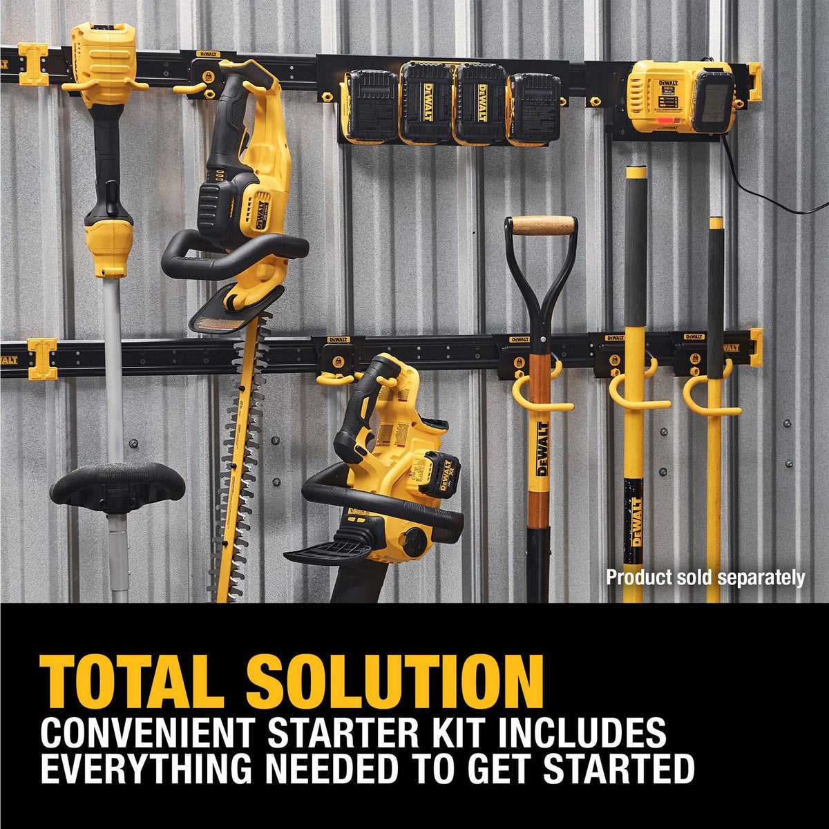 DEWALT DWST82826 Lawn & Garden Storage Kit - feature callout