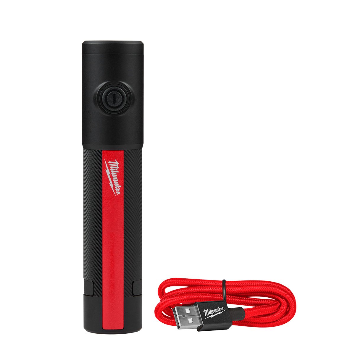 Milwaukee 2011R Rechargeable 500L Everyday Carry Flashlight w/ Magnet - kit contents