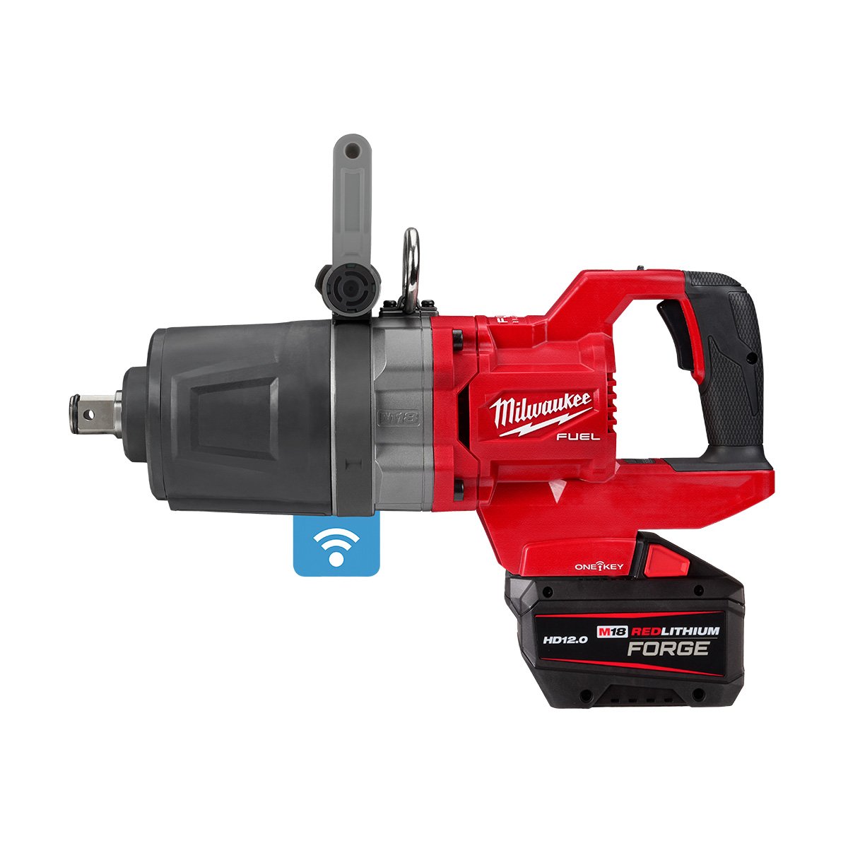 Milwaukee 2868-22HD M18 FUEL™ 1 in. D-Handle High Torque Impact Wrench w/ ONE-KEY™ Kit - product view