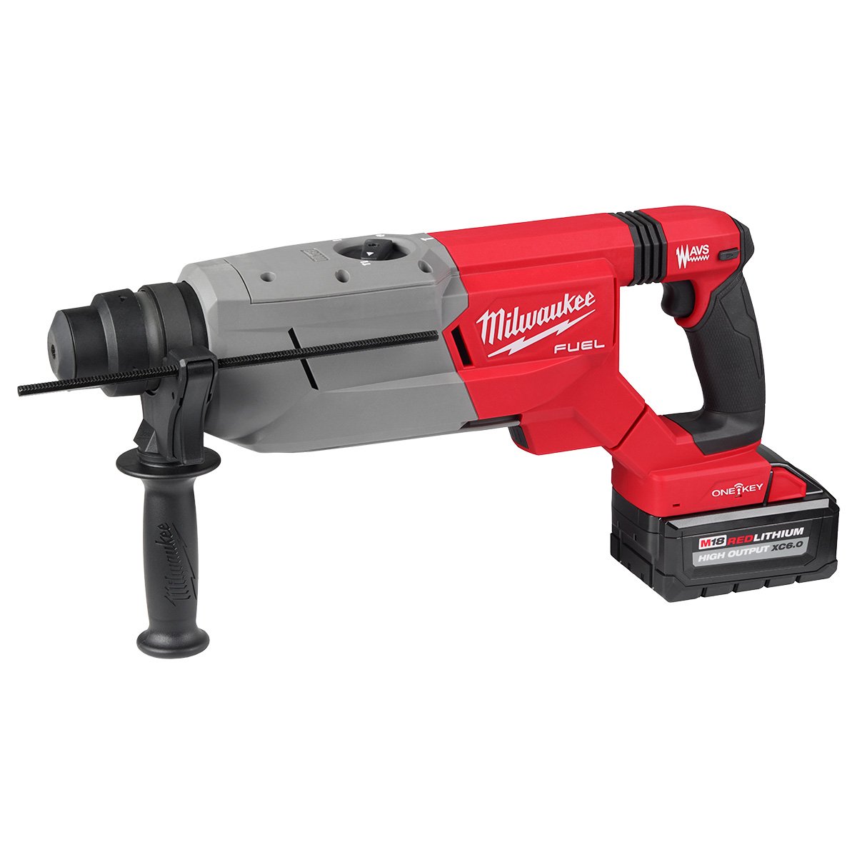 Milwaukee 2916-22 M18 FUEL™ 1-1/4” SDS Plus D-Handle Rotary Hammer Kit w/ ONE-KEY™ - product view