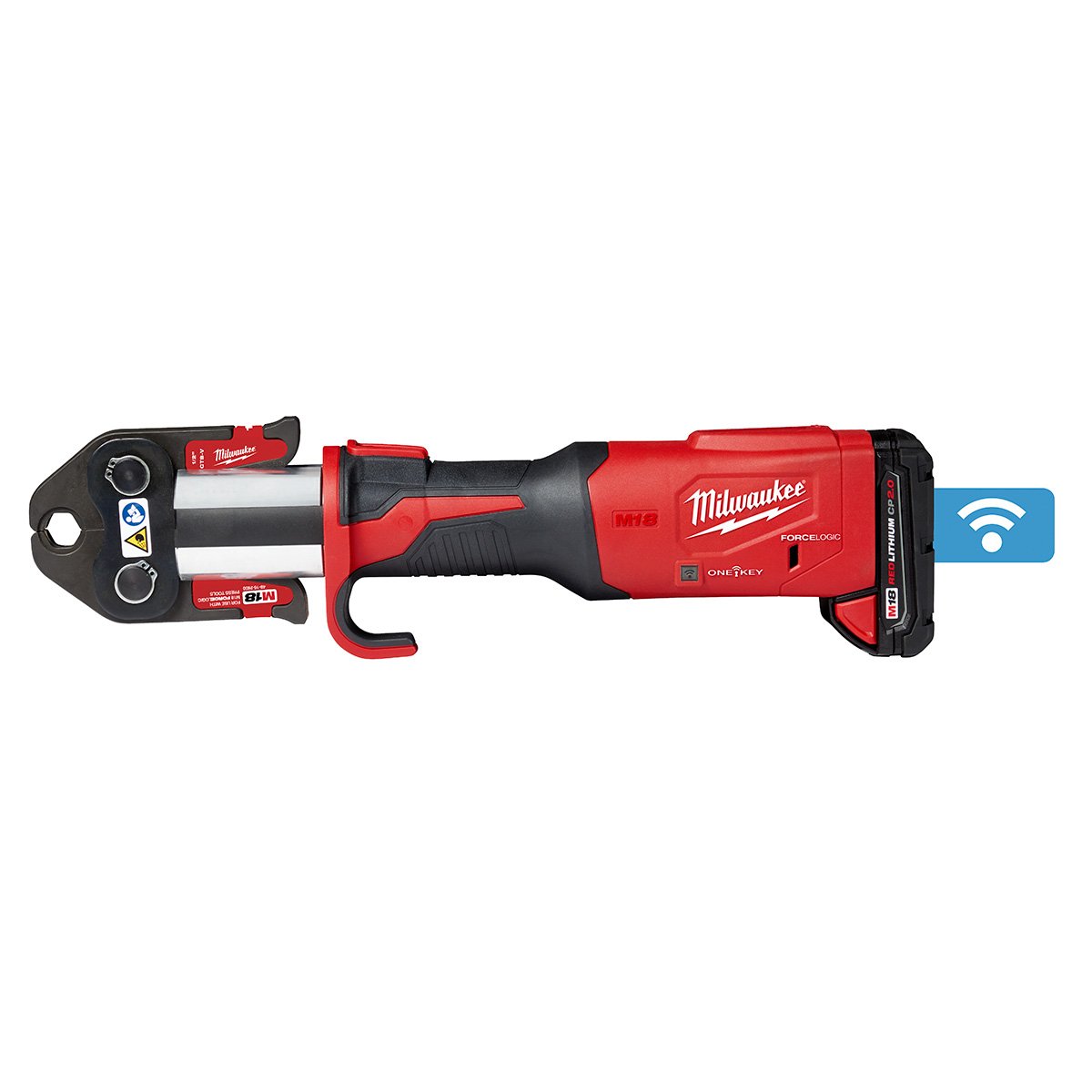 Milwaukee 2922-22 M18™ FORCE LOGIC™ Press Tool w/ ONE-KEY™ w/ 1/2"-2" CTS Jaws - product view