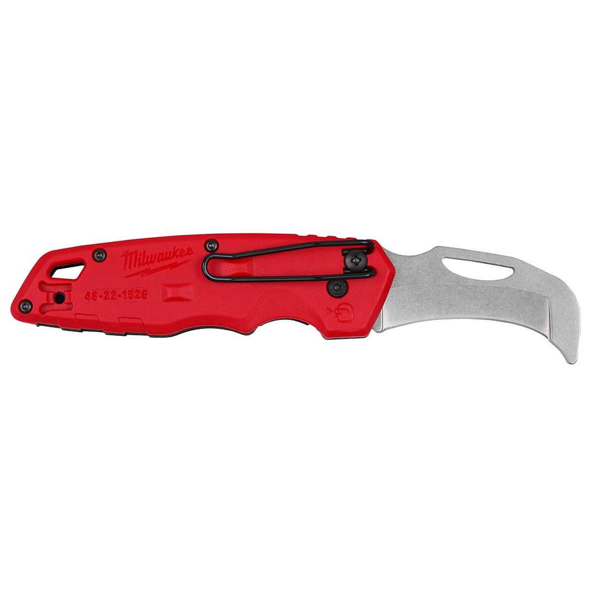 Milwaukee 48-22-1526 Fastback Blunt Tip Hawkbill Folding Knife - product view