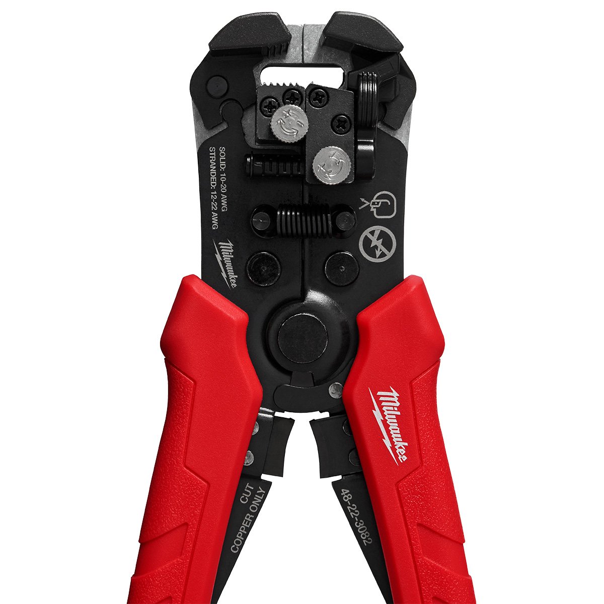 Milwaukee 48-22-3082 Self-Adjusting Wire Stripper & Cutter - product view