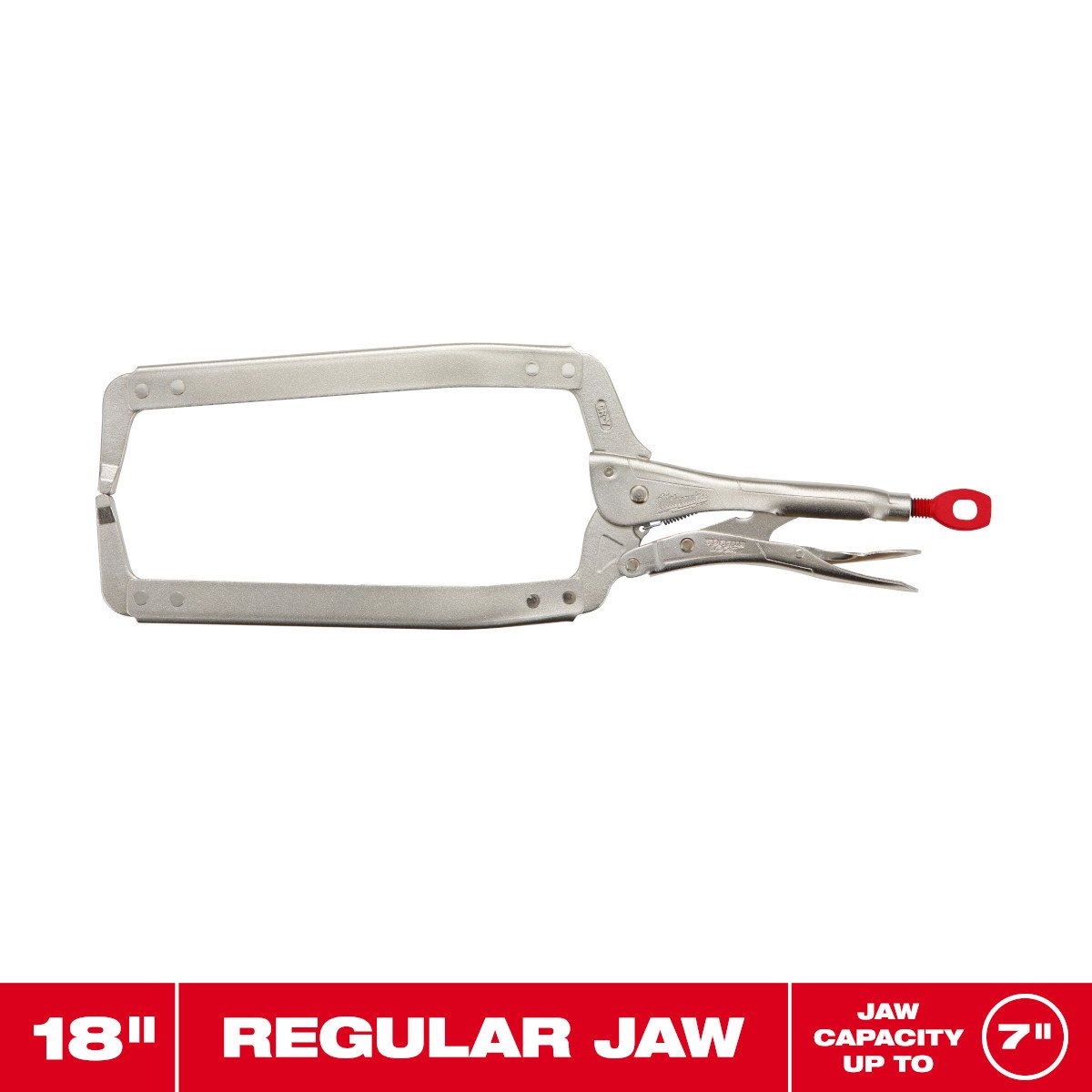 Milwaukee 48-22-3530 18 in. Locking Clamp With Regular Jaws - feature callout
