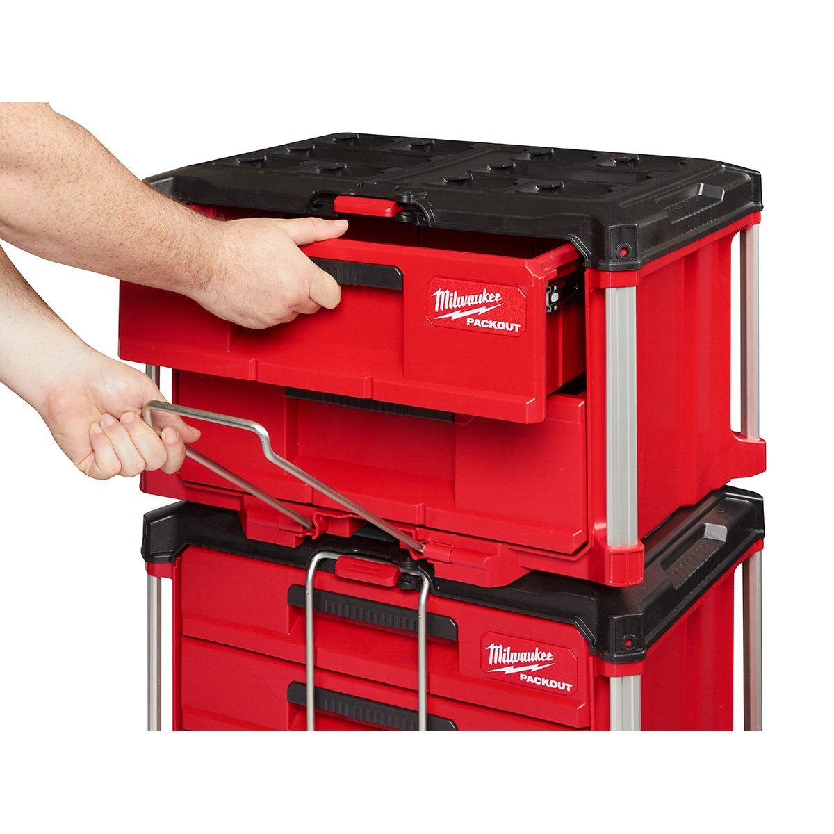 Milwaukee 48-22-8442 PACKOUT™ 2-Drawer Tool Box - product view