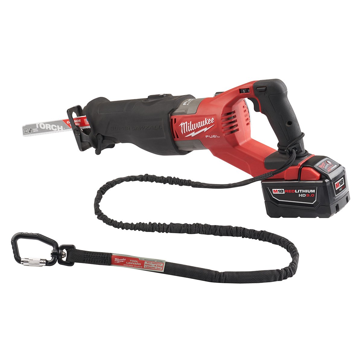 Milwaukee 48-22-8816 15 Lbs. 54 in. Extended Reach Locking Tool Lanyard - product view