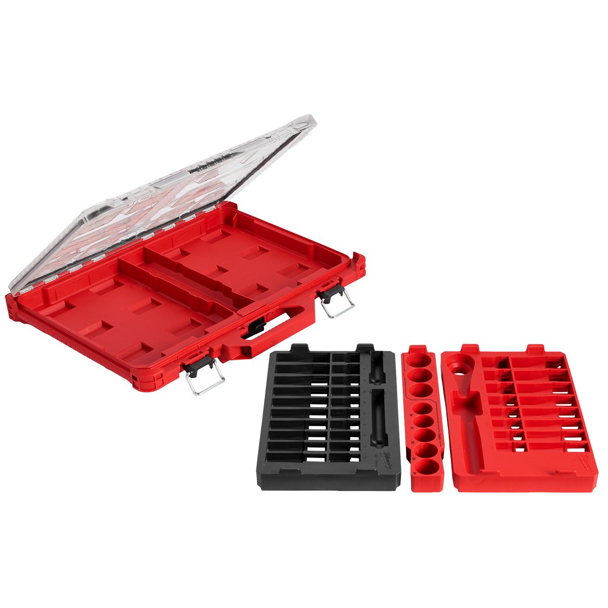 Milwaukee 48-22-9487 47PC 1/2" Drive Ratchet & Socket Set with PACKOUT™ Organizer - product view