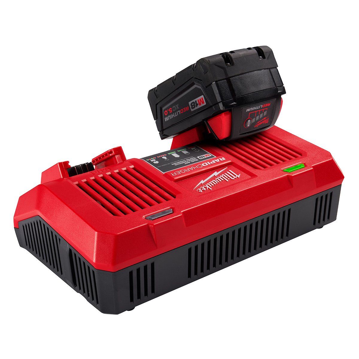 Milwaukee 48-59-1802 M18™ Dual Bay Simultaneous Rapid Charger - product view