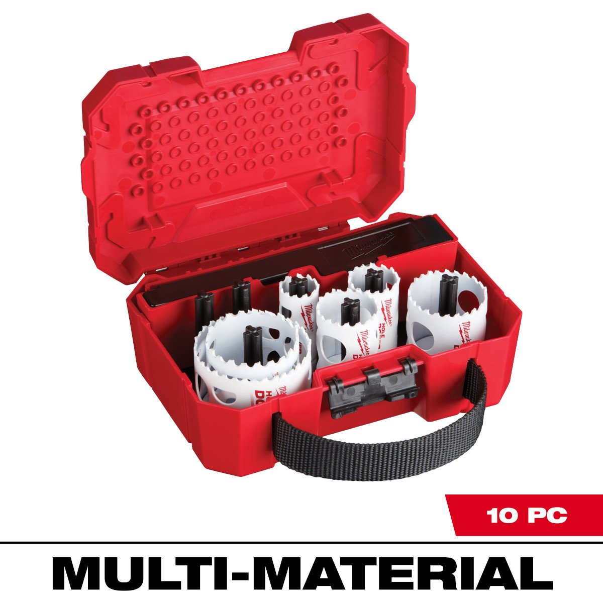 Milwaukee 49-22-4095 HOLE DOZER™ Electricians Hole Saw Kit - 10PC - feature callout
