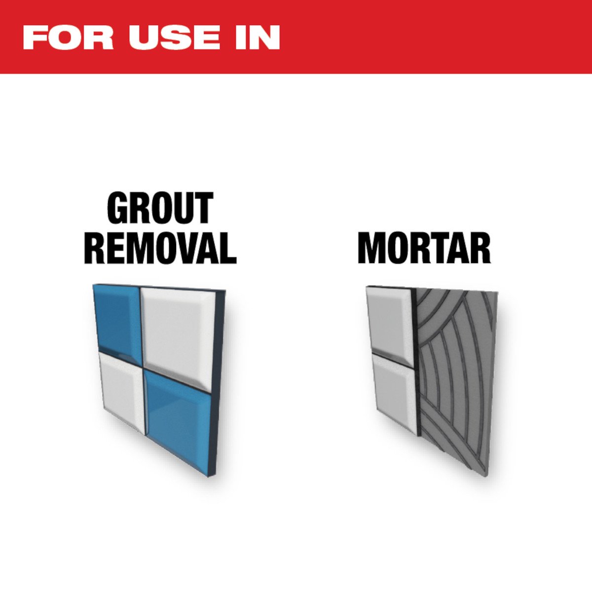 Milwaukee 49-25-2261 OPEN-LOK™ 2-IN-1 HYBRID CARBIDE GRIT BLADE 1PK - feature callout