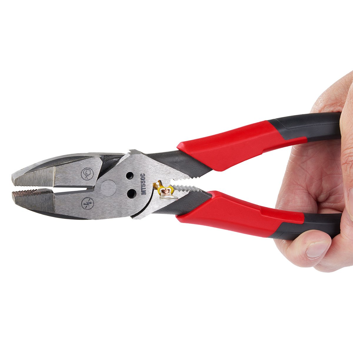 Milwaukee MT550C 9" Lineman's Comfort Grip Pliers w/ Crimper and Bolt Cutter (USA) - product view