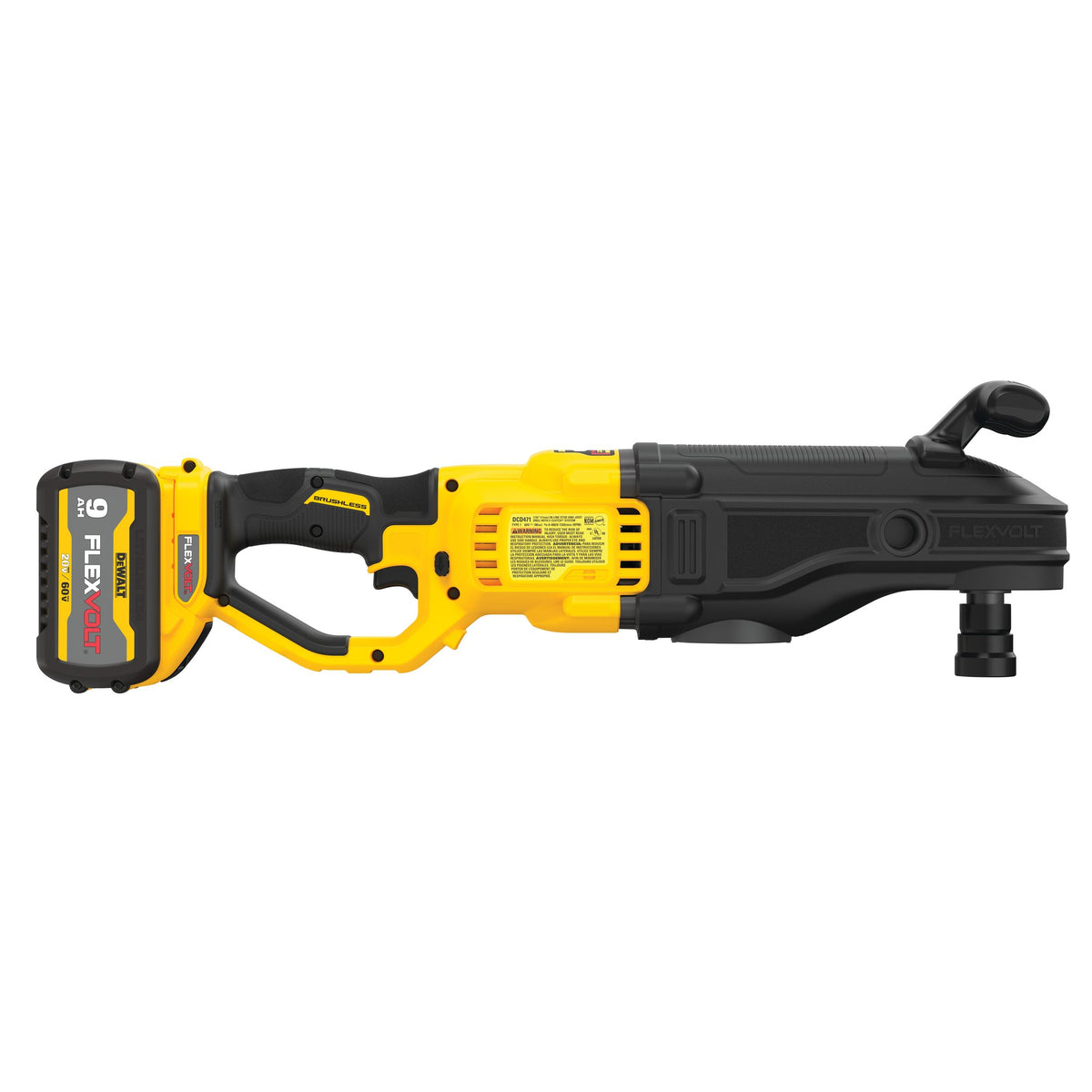 DEWALT DCD471X1 60V Max Brushless Quick-Change Stud And Joist Drill With E-Clutch System Kit - product view
