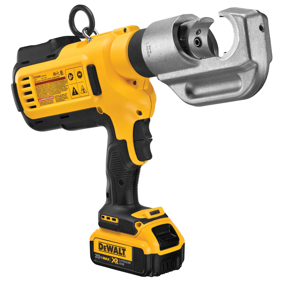 DEWALT DCE300M2 20V Max Cable Crimping Tool With Die - product view