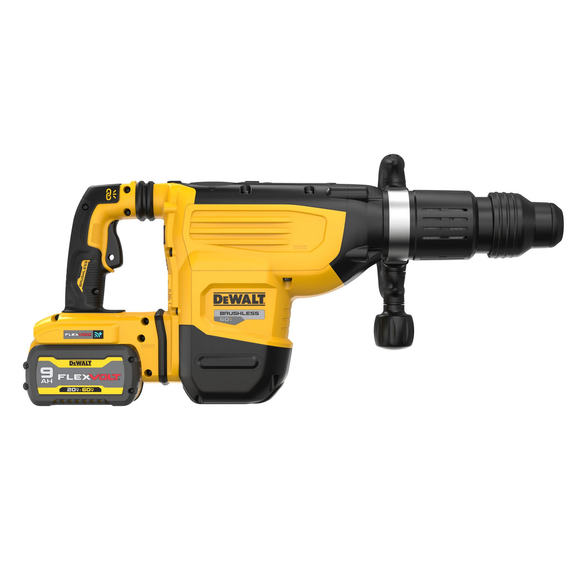 DEWALT DCH892X1 Flexvolt - DCH892X1 - 60V MAX* 22 lb Cordless SDS MAX Chipping Hammer Kit - product view