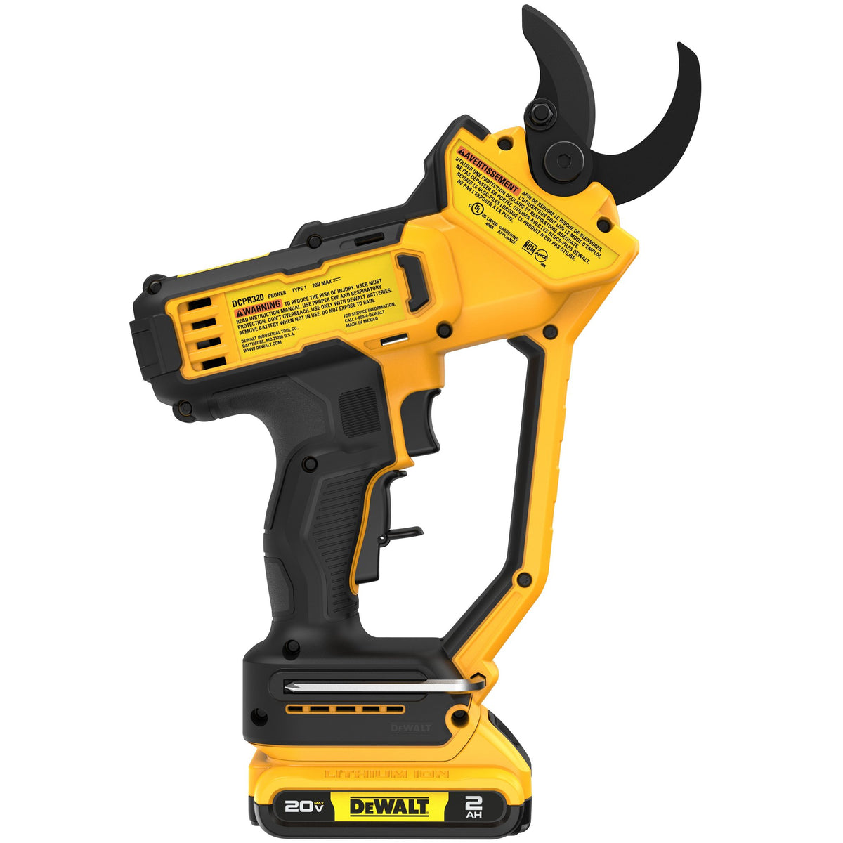 DEWALT DCPR320D1 20V Pruner W/2Ah Pack - product view