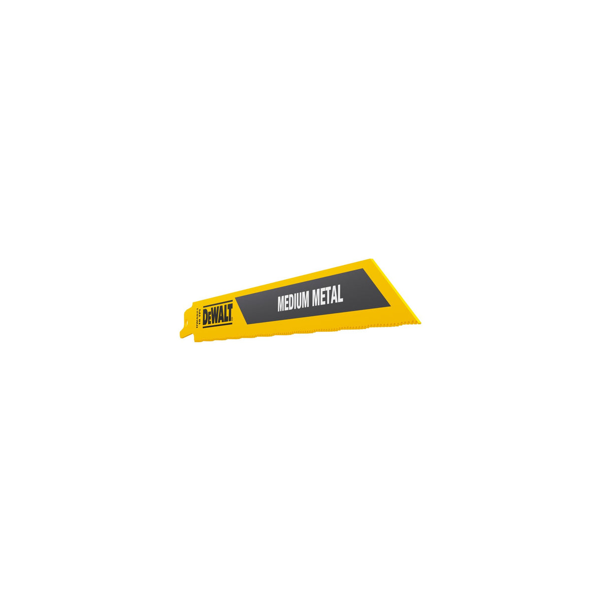 DEWALT DW4821 8-Inch 18 TPI Bi-Metal Reciprocating Saw Blade (5-Pack) - product view