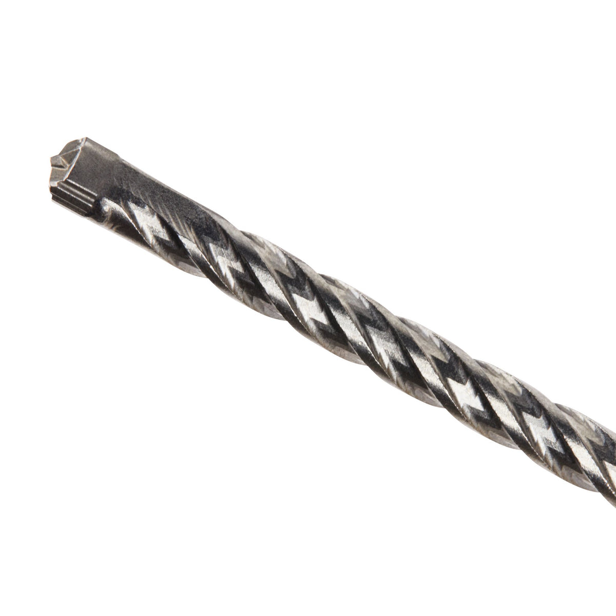DEWALT DW5524B25 5/16" X 4" X 6-1/2" Solid Carbide SDS+ - detail close-up